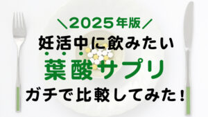 葉酸サプリ　2025　ランキング