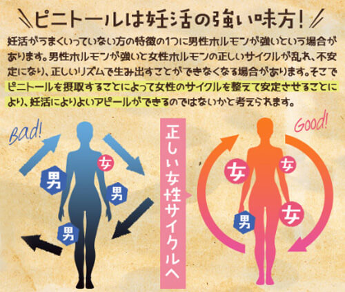 ピニトール 妊活