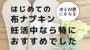 布ナプキン　妊活